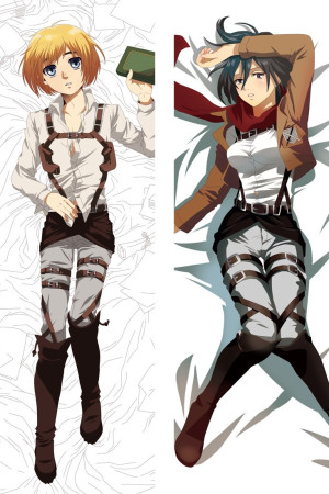 Дакимакура Armin and Mikasa