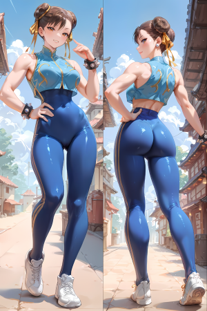 Дакимакура Chun Li Street Fighter